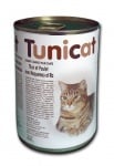 "Tunicat" - Консерва за котки с риба тон, пиле, скумрия и ориз  