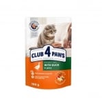 Club 4 Paws, Пауч за котки, Патица в грейви сос, 100 гр