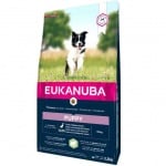 Eukanuba, Small and Medium Puppy, храна за подрастващи кучета, с агне и ориз 12 кг