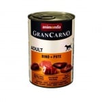 GranCarno, консерва за куче, говеждо и пуйка