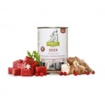 ISEGRIM, консерва за куче, елен, земна ябълка, боровинки и билки, 400гр 1 бр