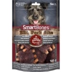 Лакомства за куче Smartbones, Grill, свински ребърца, 185гр