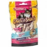 Flamingo Chick'n snack - сандвич лентички от пиле и морска треска, 85гр 