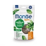 Monge Gift Filled & Crunchy Dental, Хрупкаво лакомство с мек пълнеж за дентална грижа за котки, 60гр