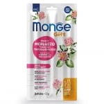 Monge Gift Soft Sticks Skin Support, лакомство за котки за здрава кожа и козина, с риба треска и детелина, 15гр