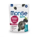 Monge Gift Super M Puppy & Junior, Монопротеинови хапки, лакомство за подрастващи кученца, със свинско и къпини, 150гр