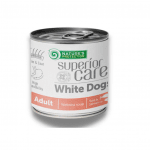 Natures Protection Soup, Супа за кучета с бяла козина, с риба тон и сьомга, 140гр