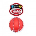 Pet Nova, играчка за куче - топка с бодли, 10.5см, червена