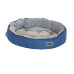 ROGZ CUDDLE OVAL POD BLUE, Легло за куче и коте, 13 х 39 х 56 см