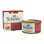 Schesir Salads, Мокра храна за котки, С риба тон, аншоа, сладки картофи и боровинки, 85 гр