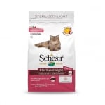 Schesir Sterilized & Light, суха храна за кастрирани котки, с прошуто