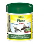 Tetra Pleco Min, храна за тропически рибки, със спирулина, 120таб.