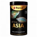 TROPICAL, Soft Line Asia Size S, храна за вссеядни и месоядни азиатски рибки