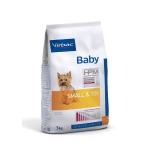 Virbac Baby Small & Toy, храна за малки кученца от дребни породи, 100гр НАСИПНО