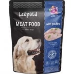 Leopold Dog пауч за кучета с птиче месо, 10х1250 г
