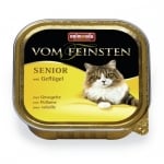 Von Feinsten Senior, 100гр - пастет за възрастни котки ( над 7 г. ) - различни вкусове ПТИЧЕ