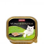 Пастет за котки Von Feinsten 2 в 1, 100гр от Animonda, Германия - различни вкусове пуйка + пилешки гърди с билки
