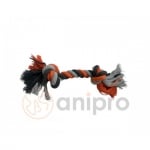 anipro Играчка въже сиво/оранжево, 30 см, 130-140 г