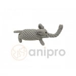anipro Играчка слон въже 25 см, 120 г