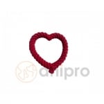 anipro Играчка сърце въже 18 см, 80 г