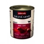 GranCarno, консерва за куче, говеждо и сърца 400 гр