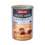 GranCarno, Sensitiv, консерва за куче, за чувствителен стомах, пиле и ориз 800 гр