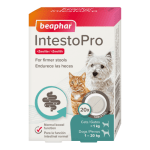 Beaphar IntestoPro таблетки за дребни породи кучета и котки, за подобряване на чревната микрофлора, 20 бр