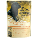 Carpathian Pet Food - пауч за малки кученца, ПРОМО говеждо в сос - 16+8 х 100 г