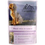 Carpathian Pet Food, Пауч за кучета, месен микс, 100гр