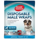 Памперси за мъжки кучета Simple Solution 12бр - различни размери M
