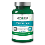 Vet`s Best Comfort Calm, Успокояващи таблетки за кучета, 60таб