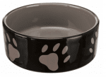 Керамична купа за кучета и котки Trixie, на лапички, два размера