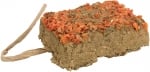 Trixie, Камък за гризачи от естествена глина с морков, 100гр
