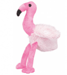 Играчка за куче плюшено фламинго със звук - 35 см