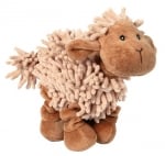 Играчка за куче - плюшена овца със звук и еластични крака - 21 см