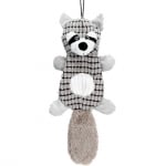 Dog Toy  45cm - плюшена миешка мечка със звук - светло сива