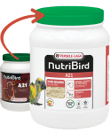 NUTRI BIRD A21 -FOR BABY BIRDS 0.8KG- ХРАНА ЗА РЪЧНО ХРАНЕНЕ НА НОВОИЗЛЮПЕНИ  ГОЛЕМИ ПАПАГАЛИ