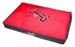ROGZ FLAT RED BONE XL, Легло за куче, 129 x 86 x 12 см
