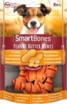 Лакомства за куче Smartbones, фъстъчено масло, за малки породи, 128гр