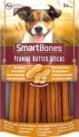 Лакомства за куче Smartbones, стикс, фъстъчено масло, 100гр