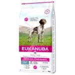 Eukanuba, Working and endurance, високо протеинова храна, за работещи кучета, 19 кг