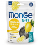 Monge Gift Super M Immunity Support, Лакомство за кучета, за подсилване на имунитета, със заешко и лимон, 150гр