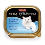 Animonda Von Feinsten Castrated - пастет за кастрирани котки, 100 гр. - различни вкусове пуйка + пъстърва