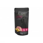 Пауч за куче Piper Platinum Pure при чувствителна храносмилателна система - 150гр - различни вкусове пуйка и картофи