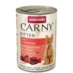 Carny Kitten 400 гр. - говеждо + сърца