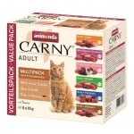 Carny Pouch Adult Multipack паучове за котка кутия (8 x 85 г), (8 бр./стек)
