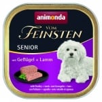 "Vom Feinsten" - Пастет за възрастни кучета, различни вкусове Von Feinsten Senior 150гр. - птиче + агне