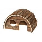 Дървена къщичкка за малки и големи гризачи, различни размера Къщичка гризачи Sam 15х9.5х9см