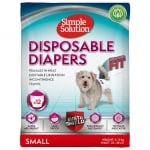 Памперси за женски кучета Simple Solution 12бр - различни размери S