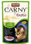 "Carny Exoti" - Пауч с месо от щраус за котки